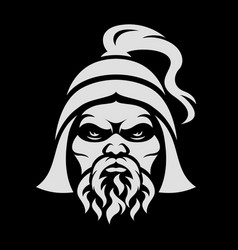 Modern King Genghis Khan Logo