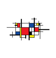 Piet Mondrian Style