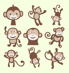 Brown Monkey With Boho Style