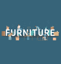 Furniture Assembly Text Composition