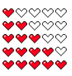 Pixel Heart 8 Bit Y2k Retro Game