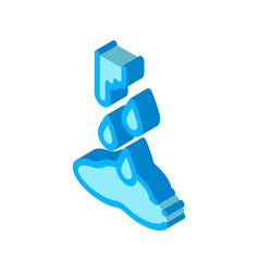 Water Broke Isometric Icon