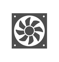 Computer Fan Or Cooler Glyph Icon