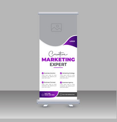 Creative Corporate Modern Roll Up Banner