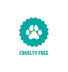 Cruelty Free Label Not Tested On Animals Stamp