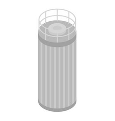 Milk Tank Cistern Icon Isometric Style