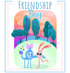 Friendship Day Nature Background