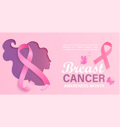 Breast Cancer Awareness Month Card Flyer