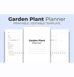 Garden Plant Planner Kdp Interior