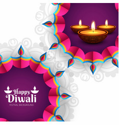 Modern Elegant Diwali Design