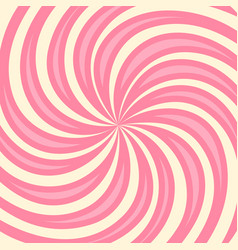 Candy Spiral Pattern Pink Swirl With Cane