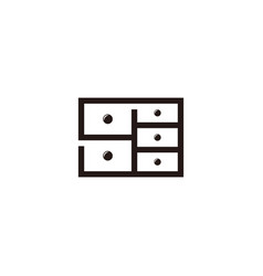 Letter S Furniture Cupboard Symbol Logo