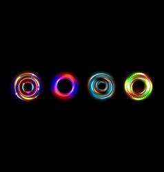 Circle Halo Light Effects Rings Of Lens Flare