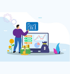 Roi Concept Return On Investment People Managing