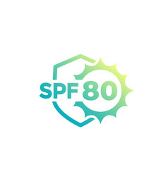 Spf 80 Uv Protection Icon