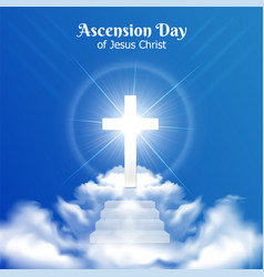 Ascension Day Of Jesus Christ Design Background