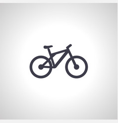 Bicycle Isolated Icon Icon