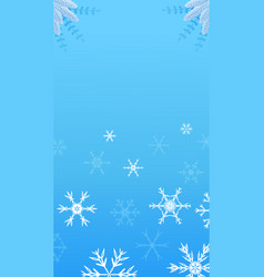 Blue Christmas Social Media Stories Frame Template