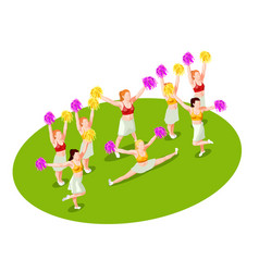 Cheerleading Isometric