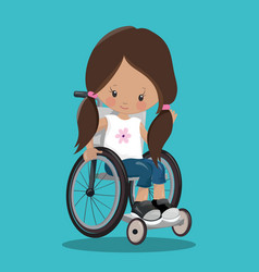 Disabled Girl Right Tie Down 05