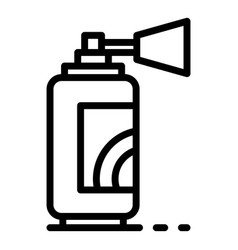 Gasoline Spray Bottle Icon Outline Style