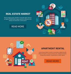 Two Real Estate Banner Set