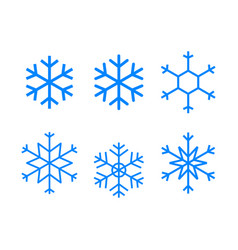 Snowflake Winter Icon Set Snowflake