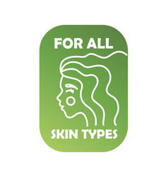 For All Skin Types Logo