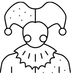 Gingerbread House Line Icon