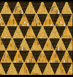 Seamless Geometric Pattern Klimt