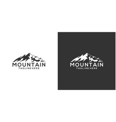 Vintage Mountain Logo Design