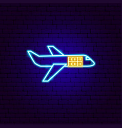 Cargo Plane Neon Sign