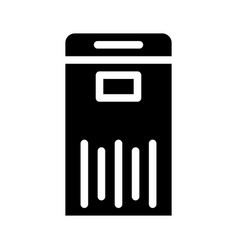 Room Air Cleaner Glyph Icon