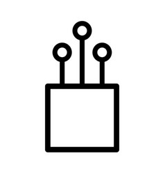 Optical Cable Icon Technology Information Wire