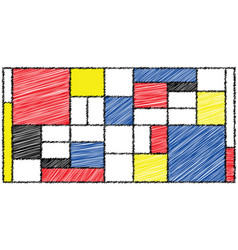 Piet Mondrian Style