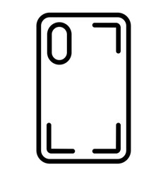 Battery Phone Cover Icon Outline Case