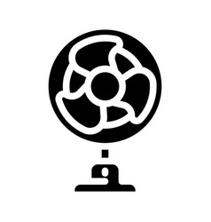 Fan Air Clean Glyph Icon