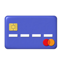 3d Credit Card Icon Banking And Online Payments