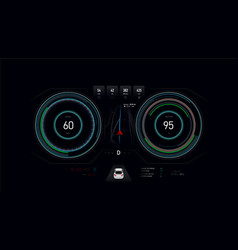 Ev Electric Vehicle Car Dash Board Phev Concept