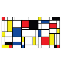 Piet Mondrian Style