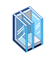 Cross Section Double Glazed Window