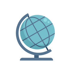 Globe Research Icon Flat Lab Scientist