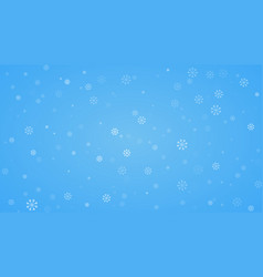 Snowflake On Winter Blue Sky Background Christmas