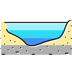 River Bed Color Icon