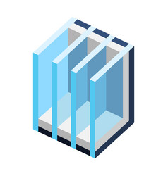 Cross Section Double Glazed Window