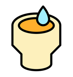 Water Treatment Icon Flat