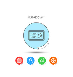 Heat Resistant Icon Microwave Dishwasher Info