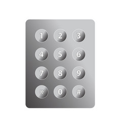 Numeric Digital Securtiy Lock System Pad