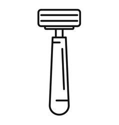 Cat Razor Icon Outline Style