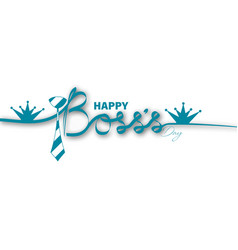 Happy Bosss Day 16 October Calligraphy Text